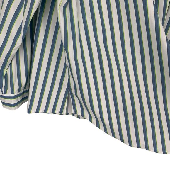 Lane Bryant NEW Stretch No Peek Collection Button Down Blouse Size 18/20 Plus - Picture 7 of 14